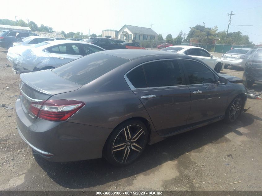 2017 HONDA ACCORD SEDAN SPORT - 1HGCR2F59HA028193