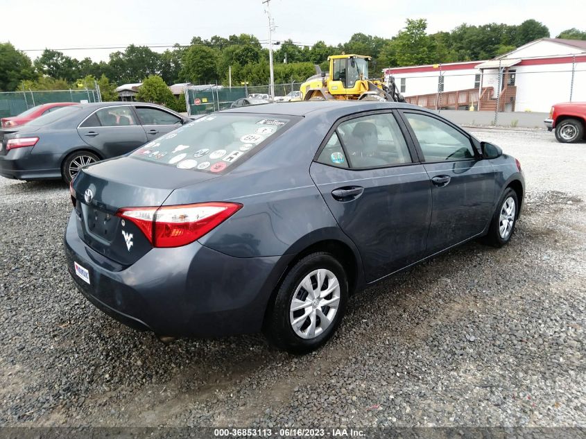 2016 TOYOTA COROLLA L/LE/S/S PLUS/LE PLUS - 2T1BURHE4GC519392