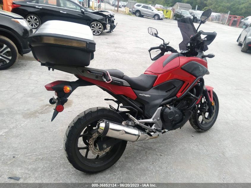 2015 HONDA NC700X JH2RC6302FK100098