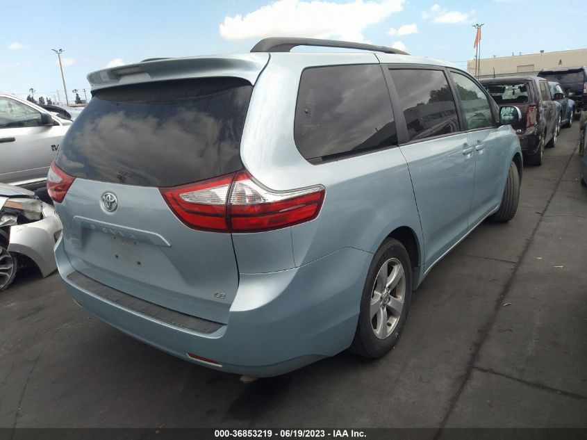 2015 TOYOTA SIENNA LE - 5TDKK3DC0FS573303