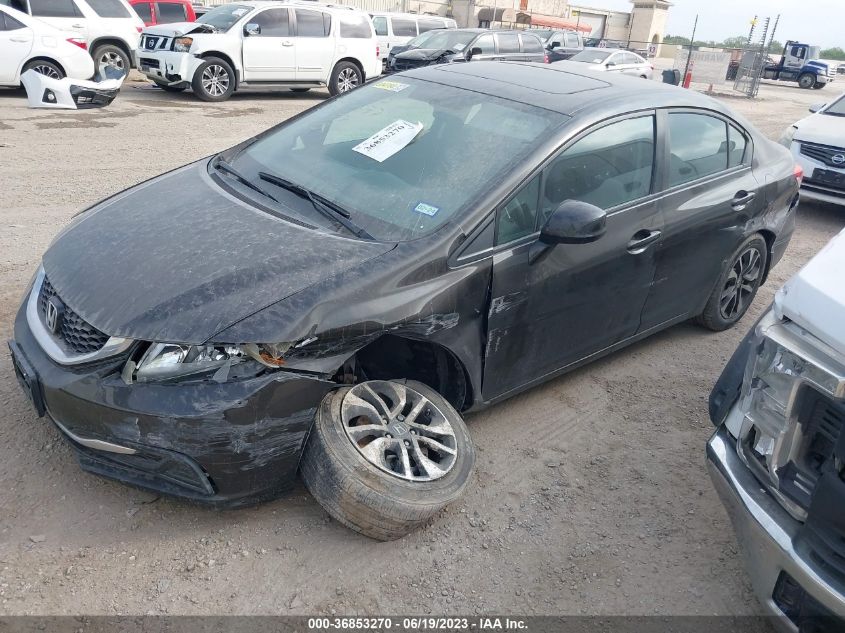 2013 HONDA CIVIC SDN EX - 2HGFB2F87DH503797