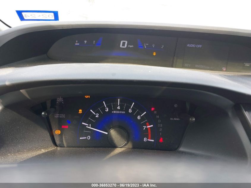 2013 HONDA CIVIC SDN EX - 2HGFB2F87DH503797
