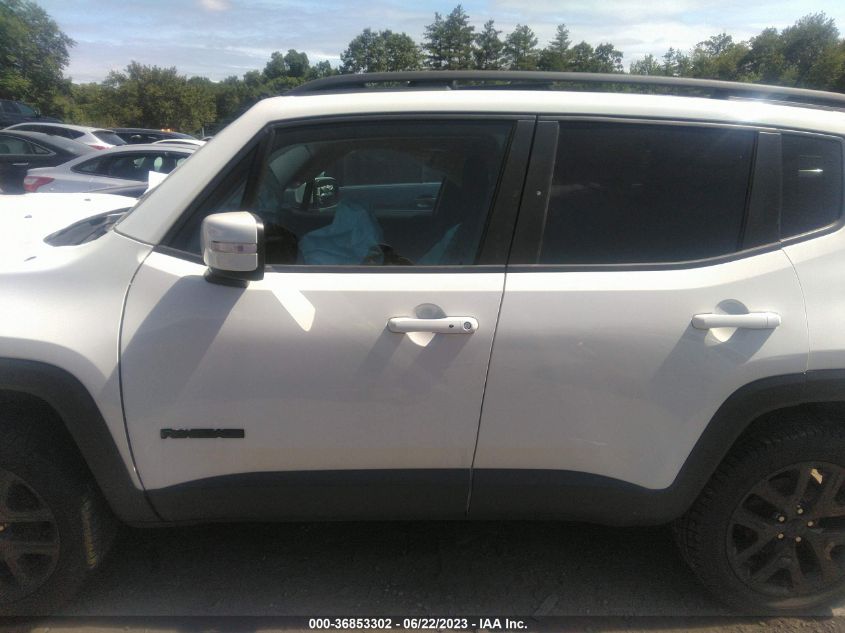 2017 JEEP RENEGADE LATITUDE - ZACCJBBB2HPE86207