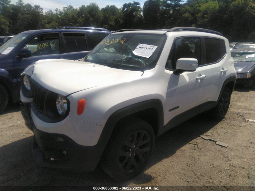 2017 JEEP RENEGADE LATITUDE - ZACCJBBB2HPE86207