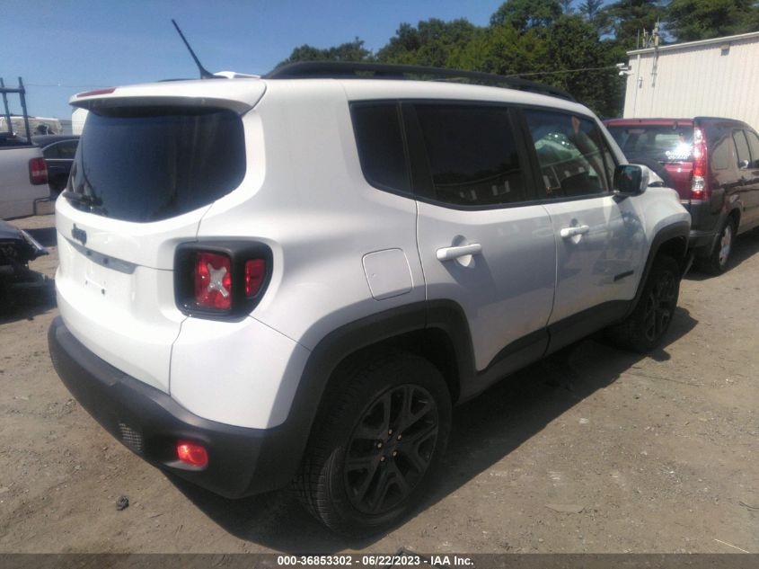 2017 JEEP RENEGADE LATITUDE - ZACCJBBB2HPE86207