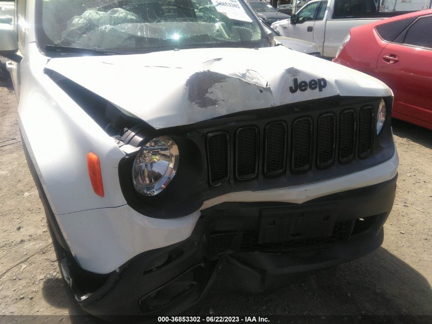 2017 JEEP RENEGADE LATITUDE - ZACCJBBB2HPE86207