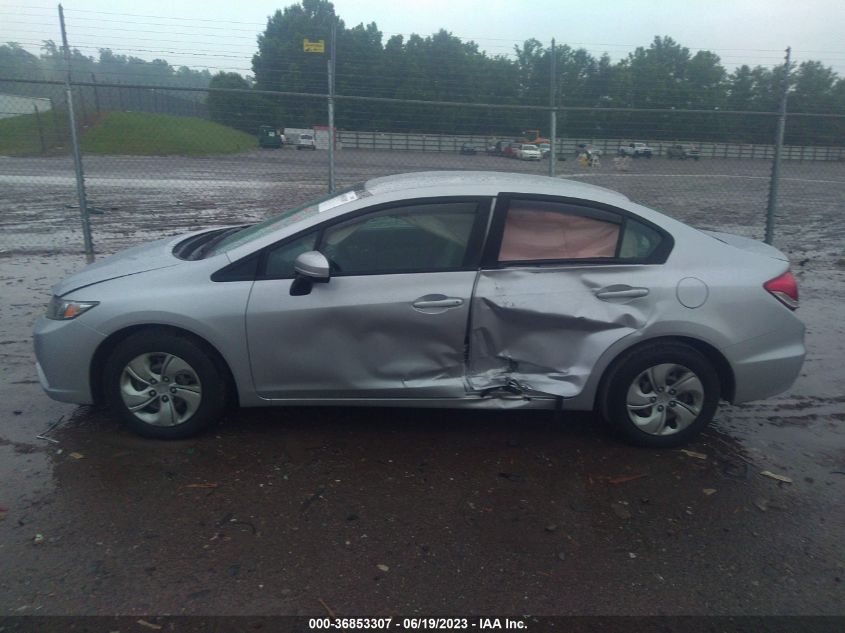 2015 HONDA CIVIC SEDAN LX - 19XFB2F54FE006810