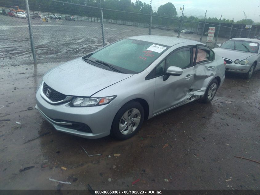 2015 HONDA CIVIC SEDAN LX - 19XFB2F54FE006810