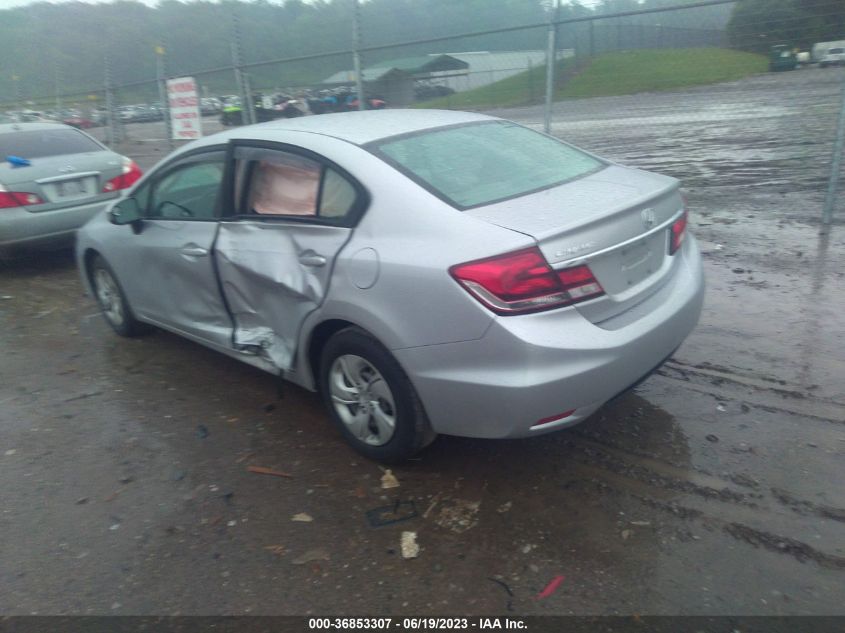 2015 HONDA CIVIC SEDAN LX - 19XFB2F54FE006810