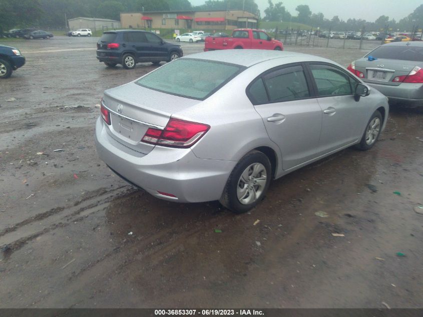 2015 HONDA CIVIC SEDAN LX - 19XFB2F54FE006810