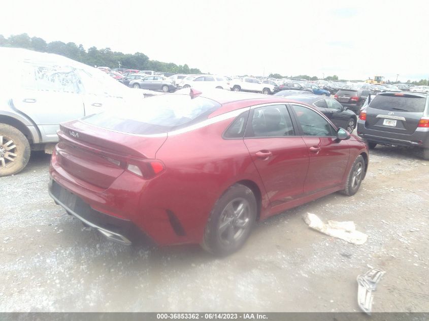 2022 KIA K5 LXS - 5XXG14J25NG143017