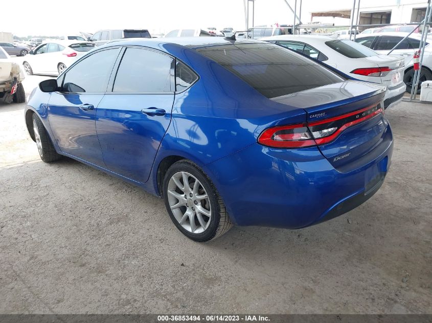 2013 DODGE DART SXT - 1C3CDFBA6DD709495