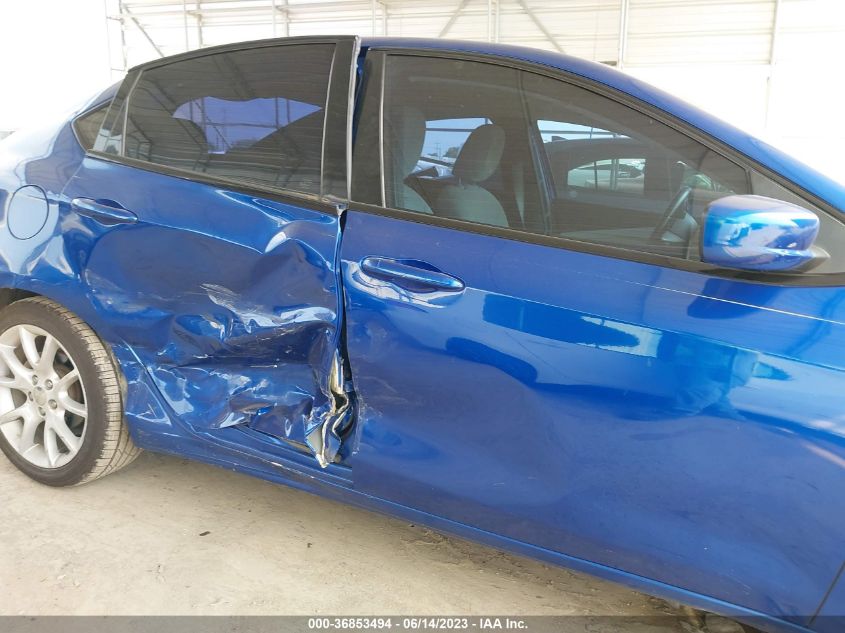 2013 DODGE DART SXT - 1C3CDFBA6DD709495