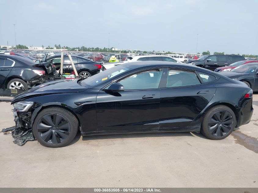 2022 TESLA MODEL S - 5YJSA1E55NF458738