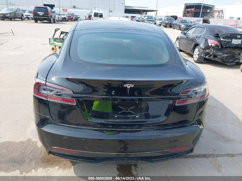 2022 TESLA MODEL S - 5YJSA1E55NF458738