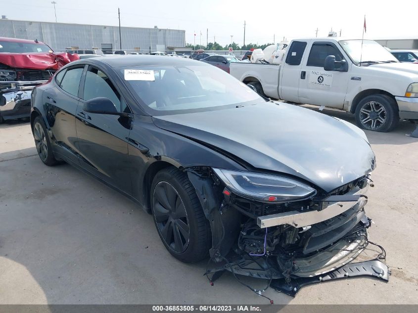 2022 TESLA MODEL S - 5YJSA1E55NF458738