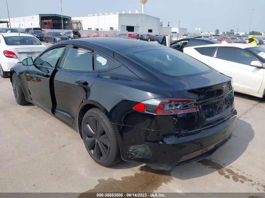 2022 TESLA MODEL S - 5YJSA1E55NF458738