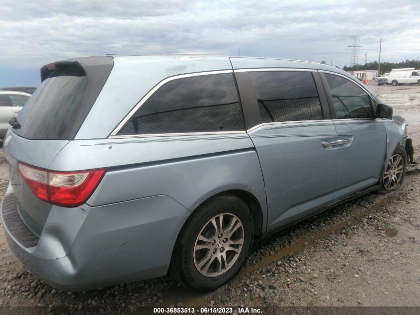2013 HONDA ODYSSEY EX-L - 5FNRL5H64DB002653