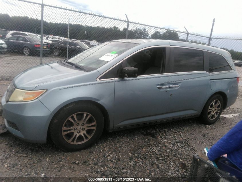 2013 HONDA ODYSSEY EX-L - 5FNRL5H64DB002653