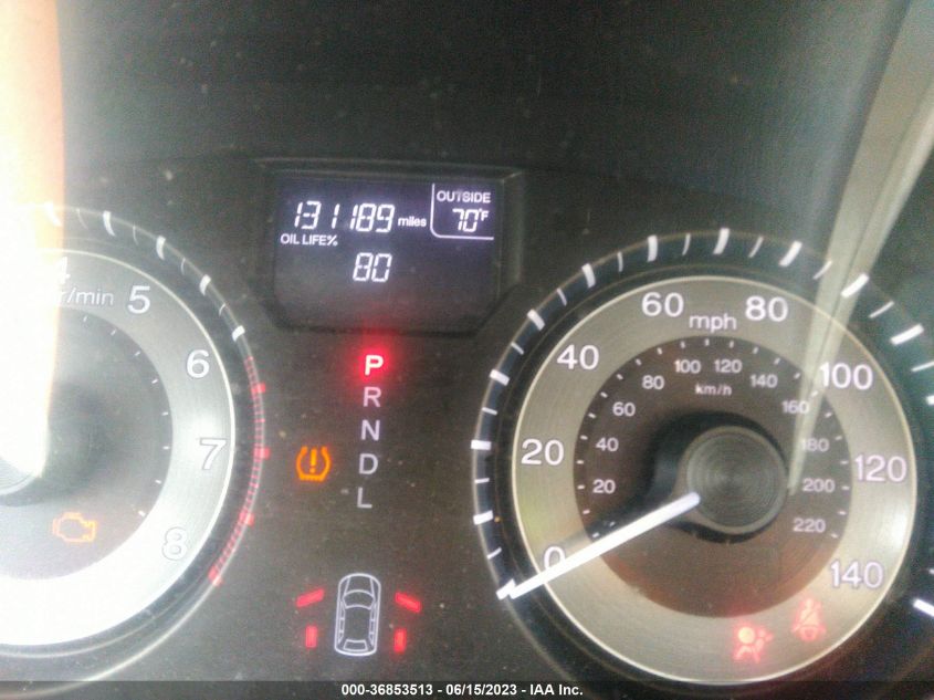 2013 HONDA ODYSSEY EX-L - 5FNRL5H64DB002653