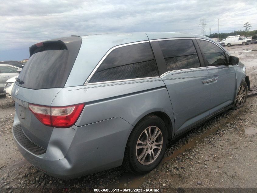 2013 HONDA ODYSSEY EX-L - 5FNRL5H64DB002653