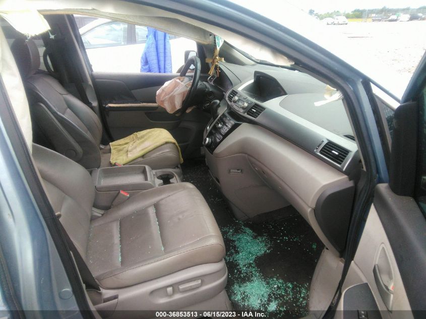 2013 HONDA ODYSSEY EX-L - 5FNRL5H64DB002653