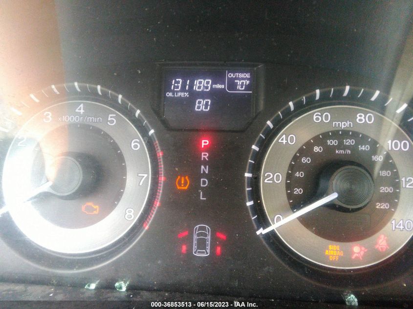 2013 HONDA ODYSSEY EX-L - 5FNRL5H64DB002653