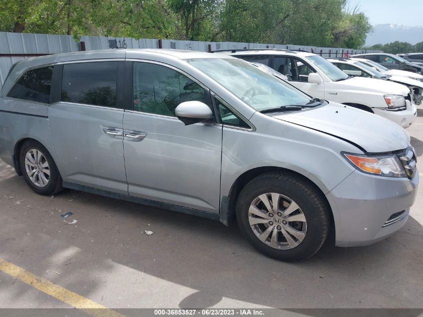 2016 HONDA ODYSSEY EX-L - 5FNRL5H67GB513374