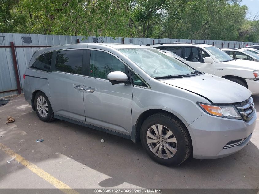2016 HONDA ODYSSEY EX-L - 5FNRL5H67GB513374