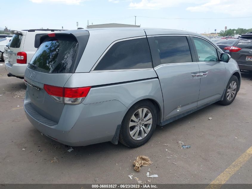 2016 HONDA ODYSSEY EX-L - 5FNRL5H67GB513374