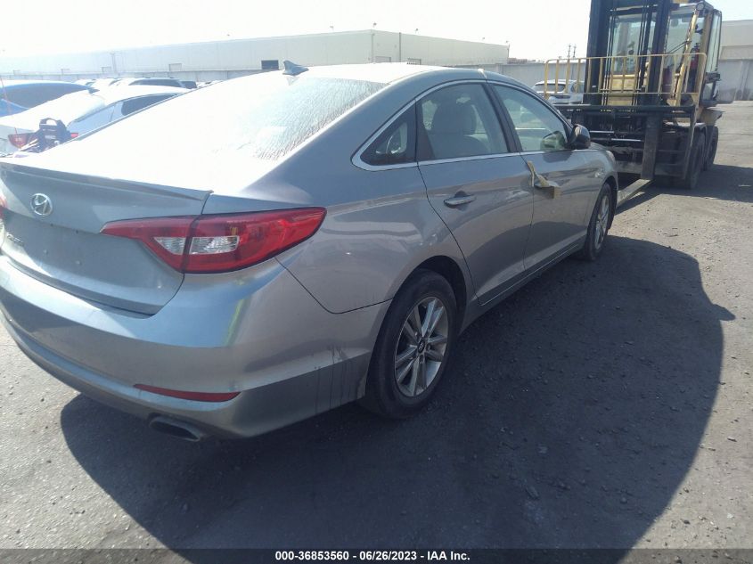 2017 HYUNDAI SONATA SE - 5NPE24AF7HH543760