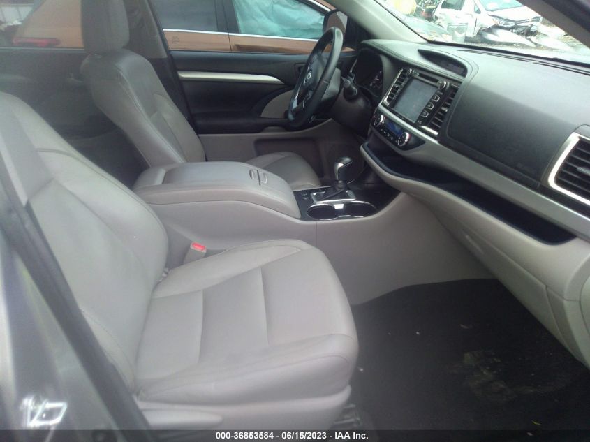 2016 TOYOTA HIGHLANDER XLE - 5TDKKRFH5GS501378