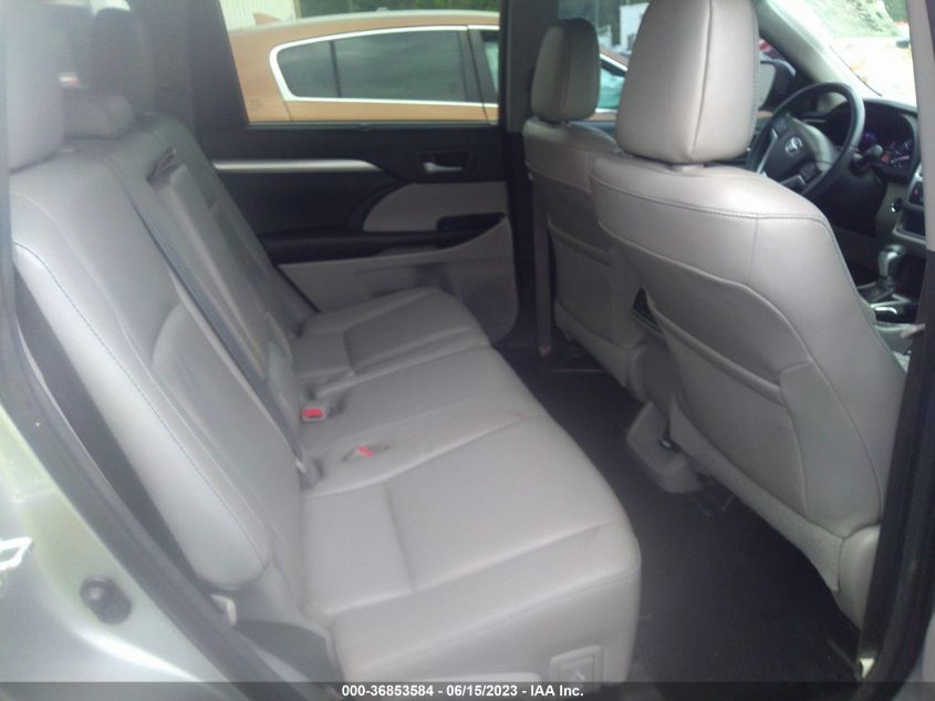 2016 TOYOTA HIGHLANDER XLE - 5TDKKRFH5GS501378