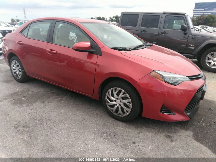 2019 TOYOTA COROLLA L/LE/SE/XLE/XSE - 2T1BURHE5KC236914