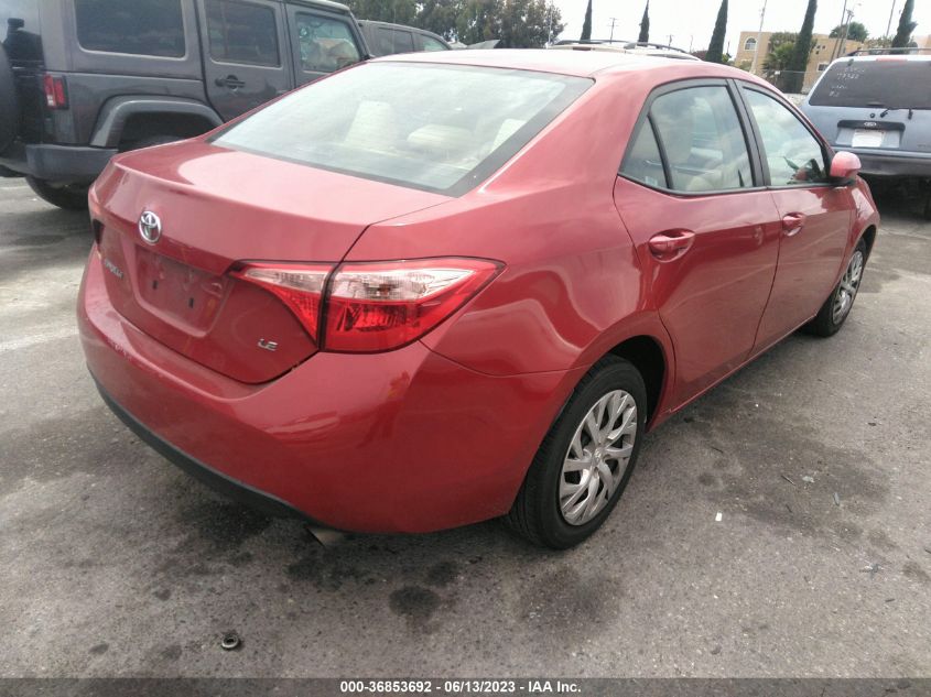 2019 TOYOTA COROLLA L/LE/SE/XLE/XSE - 2T1BURHE5KC236914