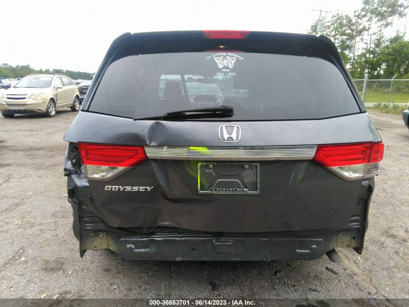 2015 HONDA ODYSSEY EXL - 5FNRL5H68FB119719