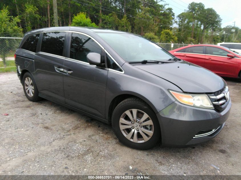 2015 HONDA ODYSSEY EXL - 5FNRL5H68FB119719