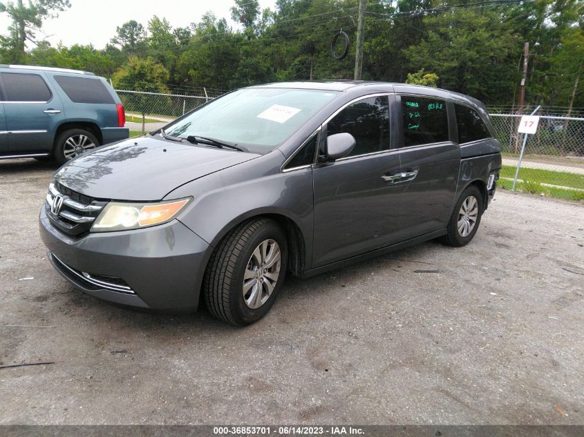 2015 HONDA ODYSSEY EXL - 5FNRL5H68FB119719