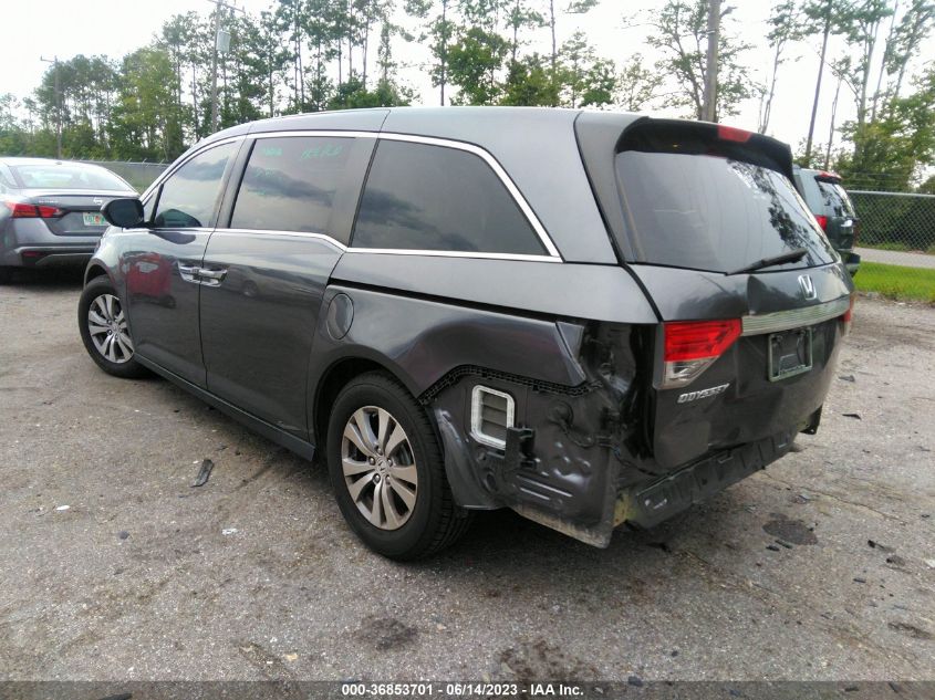 2015 HONDA ODYSSEY EXL - 5FNRL5H68FB119719