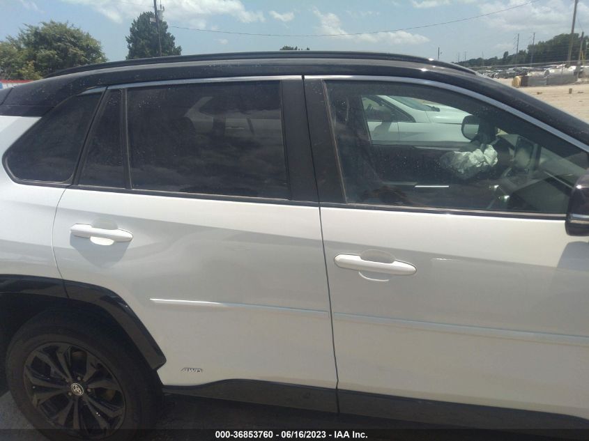 2022 TOYOTA RAV4 HYBRID XSE - 4T3E6RFV5NU097016