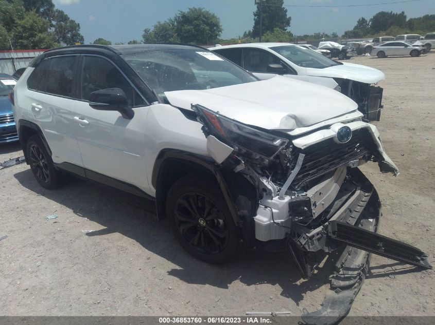 2022 TOYOTA RAV4 HYBRID XSE - 4T3E6RFV5NU097016