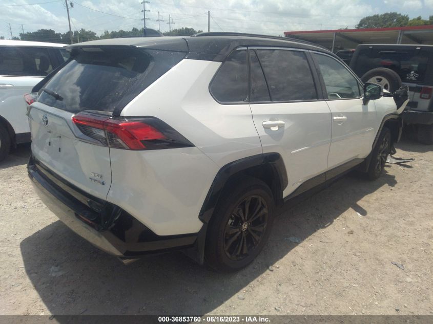 2022 TOYOTA RAV4 HYBRID XSE - 4T3E6RFV5NU097016