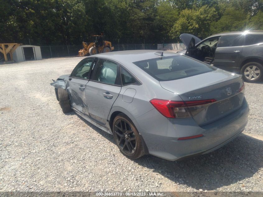2023 HONDA CIVIC SEDAN SPORT - 2HGFE2F58PH515216