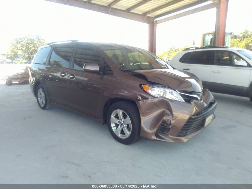 2019 TOYOTA SIENNA LE - 5TDKZ3DC5KS991636