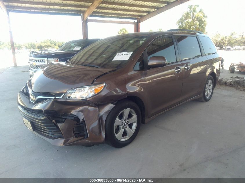 2019 TOYOTA SIENNA LE - 5TDKZ3DC5KS991636