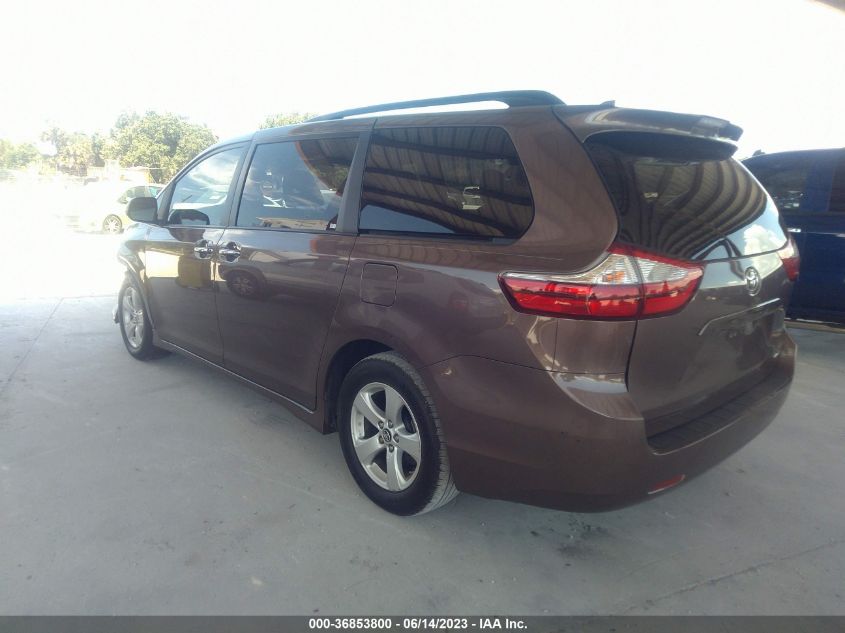 2019 TOYOTA SIENNA LE - 5TDKZ3DC5KS991636