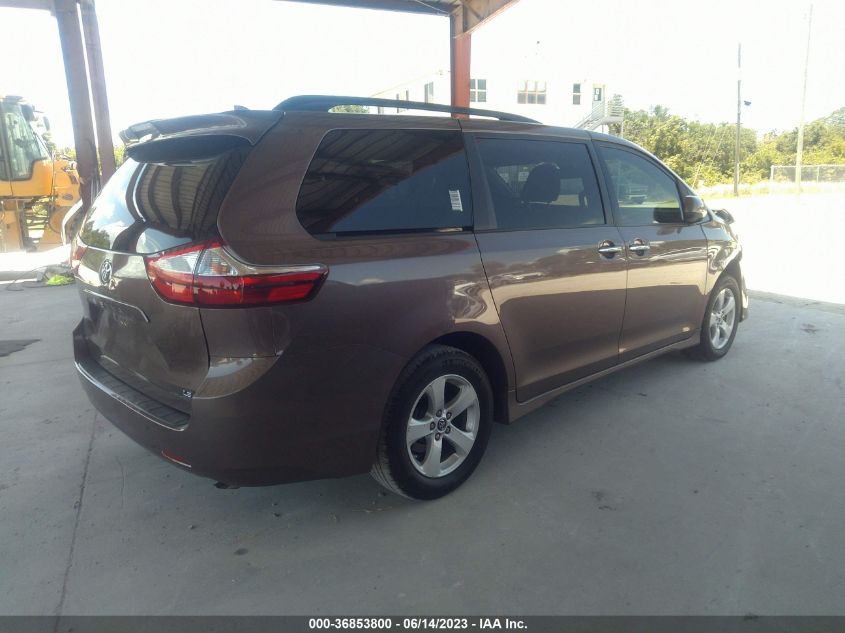 2019 TOYOTA SIENNA LE - 5TDKZ3DC5KS991636