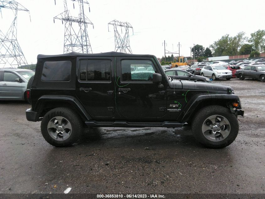 2017 JEEP WRANGLER UNLIMITED SAHARA - 1C4HJWEGXHL612967
