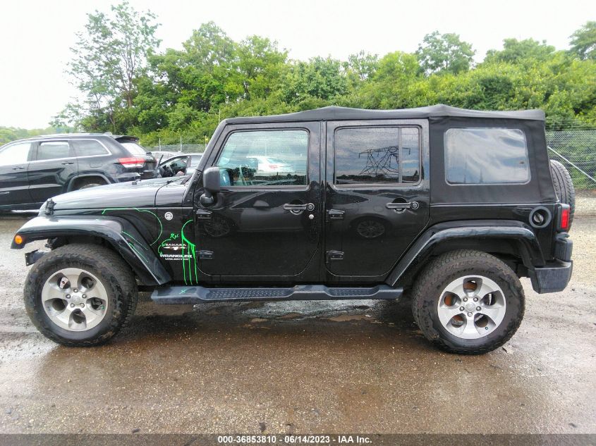2017 JEEP WRANGLER UNLIMITED SAHARA - 1C4HJWEGXHL612967