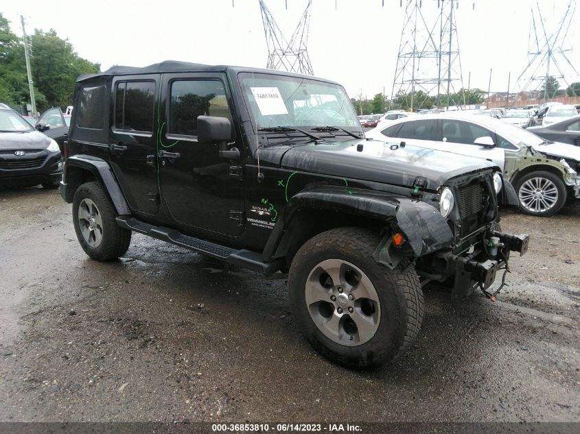 2017 JEEP WRANGLER UNLIMITED SAHARA - 1C4HJWEGXHL612967